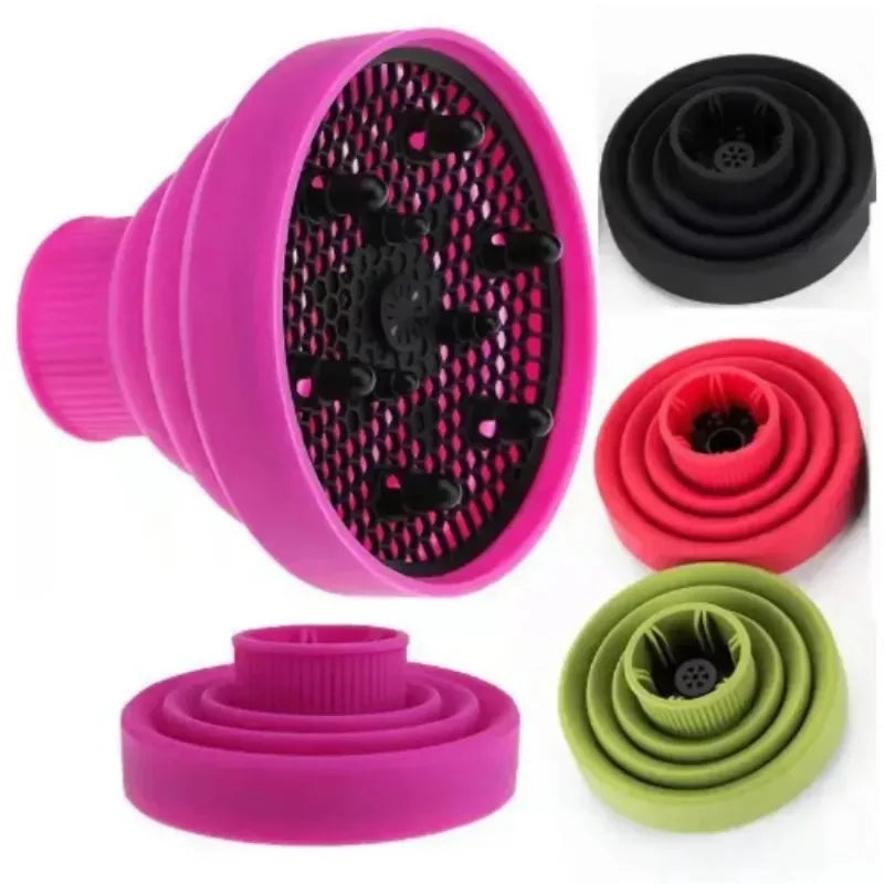 Telescopic Hair Dryer Universal Hair Curler Cover Diffuser Plate Hairdressing Tool Accessories Curling Iron Barber Supplies
