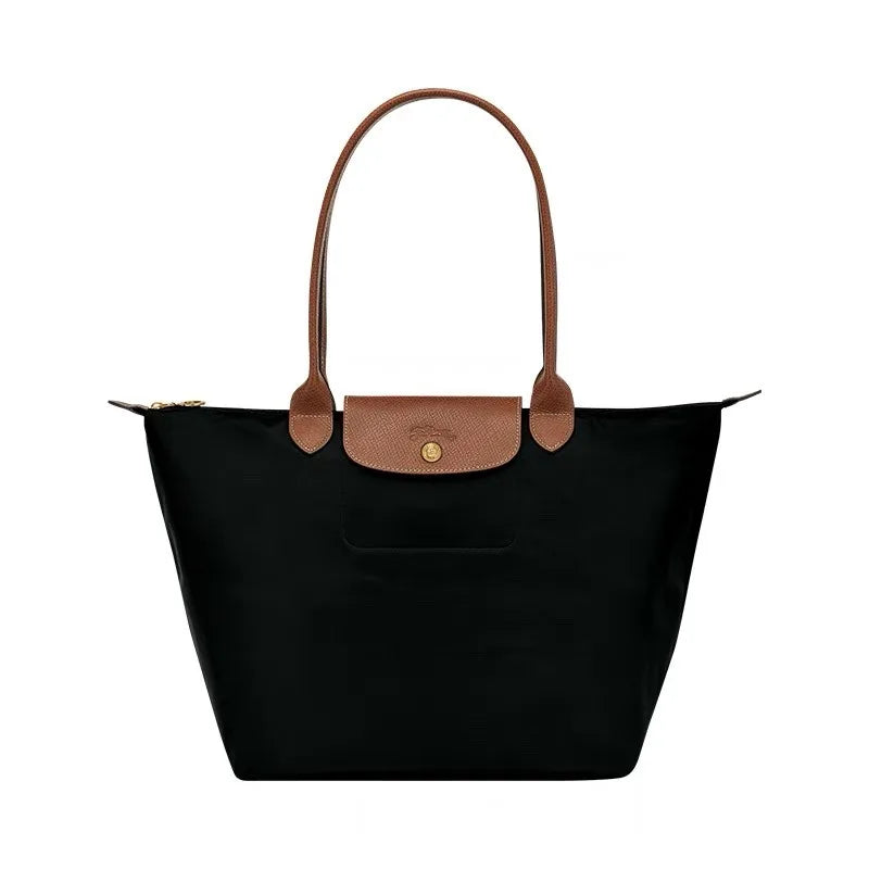 New Fashion Long Handled Large Tote Bag Waterproof Women Bags Underarm Dumpling Bag Single Shoulder LONGCHAMP Crossbody Bags