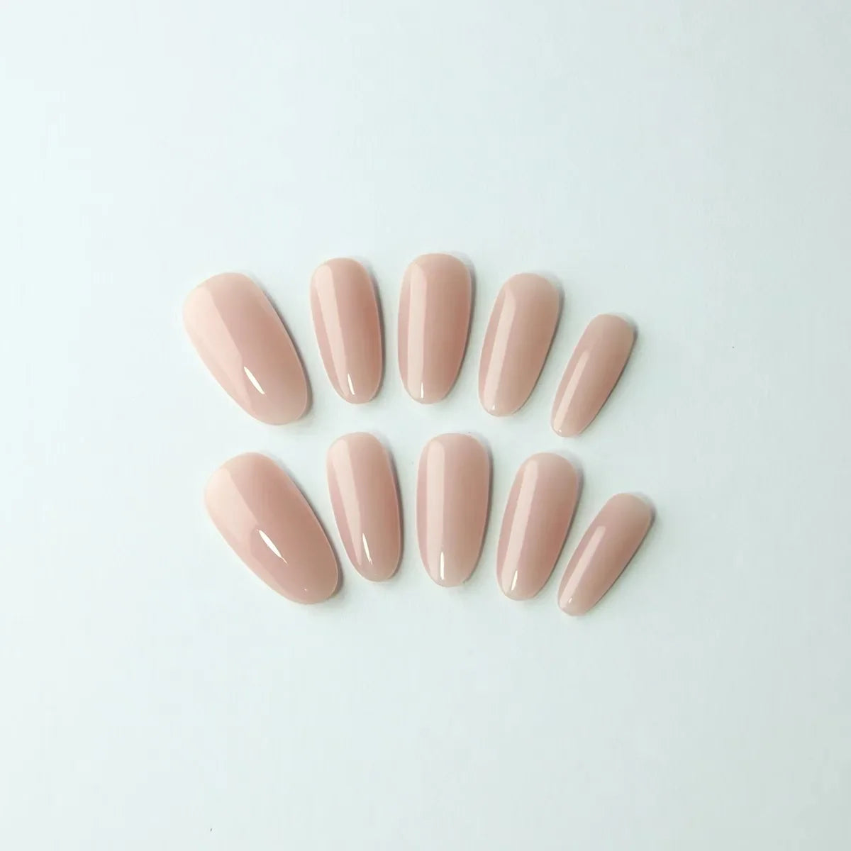 10PCS Handmade Press on Nails Reusable Adhesive False Nails Fake Nails Wearwable Manicure Art Finger Tips Decoration Fashionista