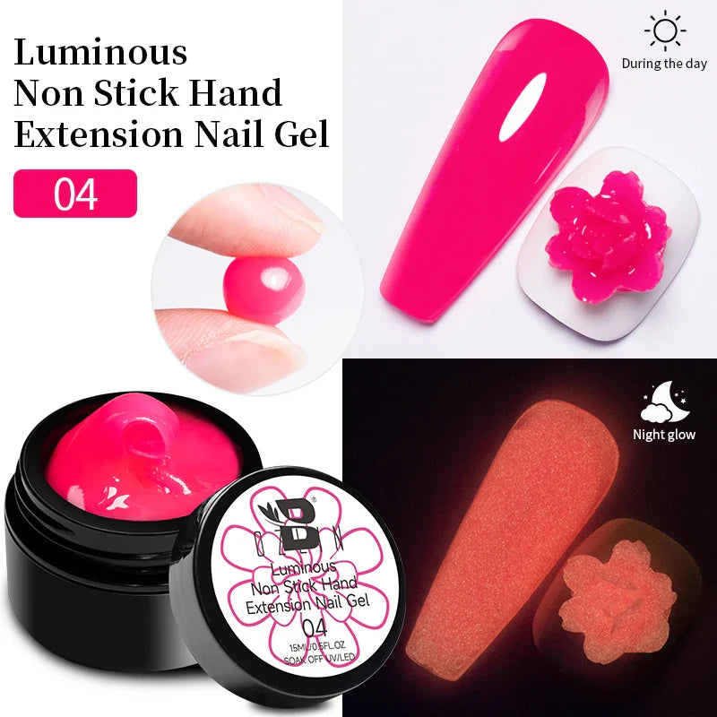 BOZLIN 5ml Sparkling Chameleon Mica Shell Gel Polish Colorful Sequins Manicure Semi Permanent Soak Off Nail Art Gel Varnish