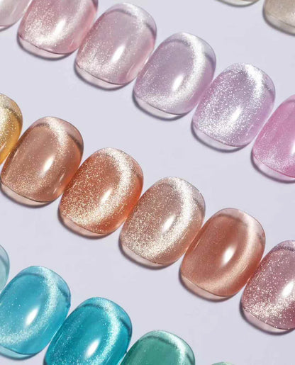 VINIMAY 40PCS Cat Eye Gel Polish Set With Color Swatch 9D Magnet Gel Soak Off Gelpolish Gel Varnish Collection Nail Gel Kit 15ML