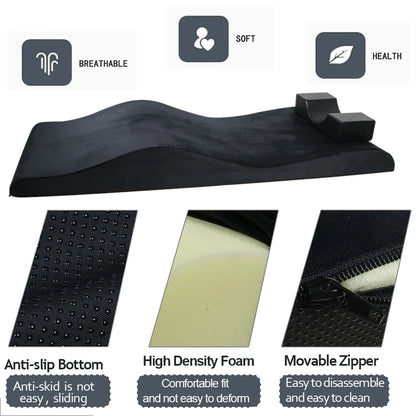 Wholesale Ergonomic Curved Beauty Lash Bed Mattress Topper Furniture Bedroom Furniture Modern Wave for Salon Home