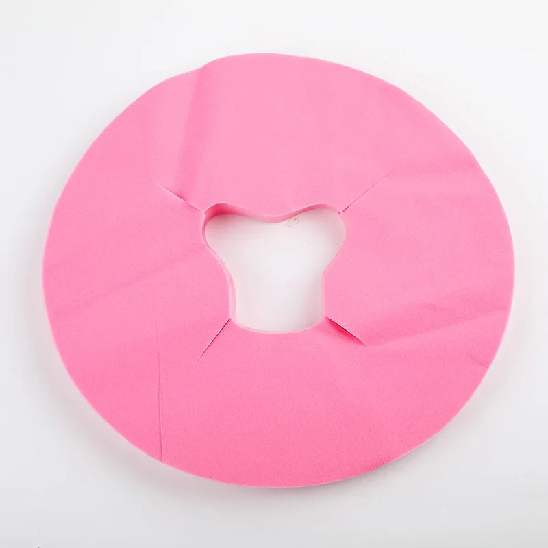 100pc/bag Disposable Massage Table Sheets Headrest Pads Face Pillow Cover Cushion Cover Sheet for Massage Beauty Salon Dedicated