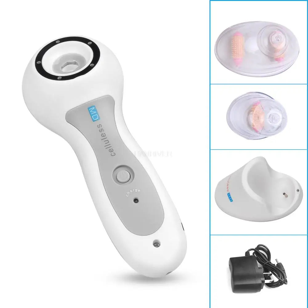 Vacuum Cans Anti Cellulite Suction Cup Massager Portable Face Celluless Body Deep Massage Loss Weight Tool US EU Plug