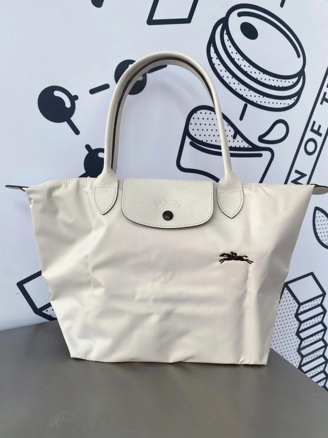 New Fashion Long Handled Large Tote Bag Waterproof Women Bags Underarm Dumpling Bag Single Shoulder LONGCHAMP Crossbody Bags