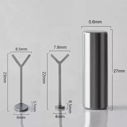 3D New Lollipop Vortex Cat Eye Nail Magnetic Pen Suck Rainbow Halo Vortex Nail Art Magnet Pen for CatEye MagneticGel Nail Polish