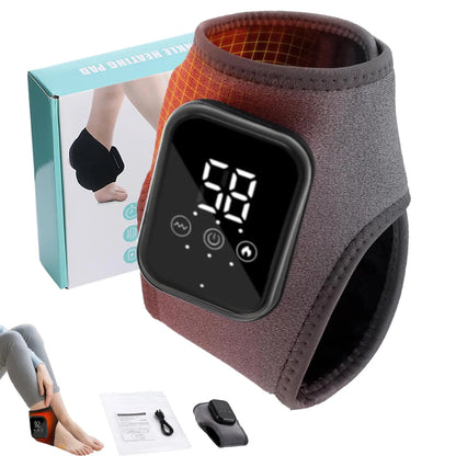 Heat Foot Massager Hot Compresses Vibration Massager Breathable Material USB Foot and Ankle Joint Hot Compress Protection ﻿