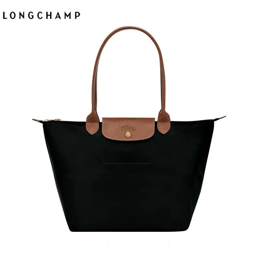 New Fashion Long Handled Large Tote Bag Waterproof Women Bags Underarm Dumpling Bag Single Shoulder LONGCHAMP Crossbody Bags