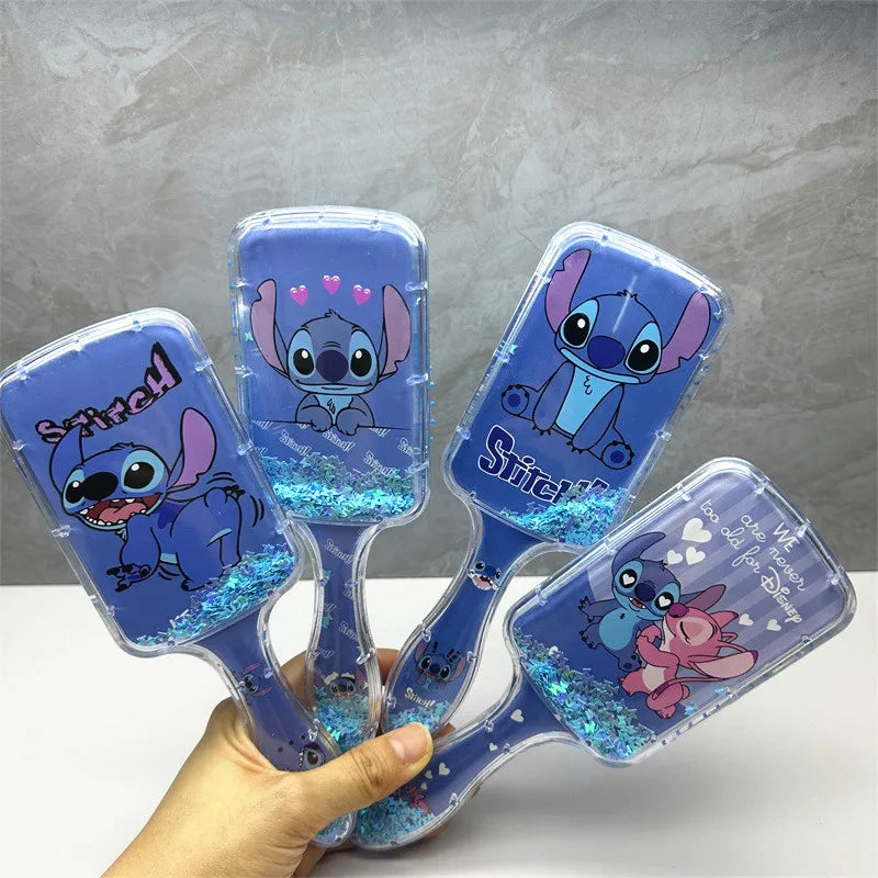 Stitch Hair Comb - Cute Anti-Knot Comb for Girls, Kids Gift, Portable Hair Detangler