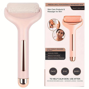 Facial Massage Roller Skin Lifting Firming Smooth Wrinkles Eye Puffiness Reusable Cooling Facial lce Roller Home Beauty Skin Fac