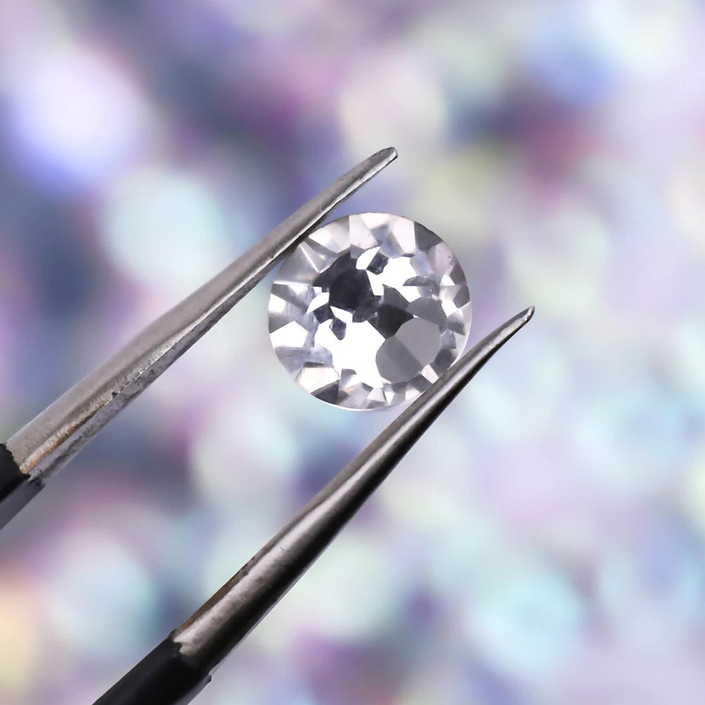 SS3-SS50 Big Bag Glitter Non hotfix FlatBack Wholesale Top Quality Better DMC Crystal AB Glass Strass Iron On Hotfix Rhinestones