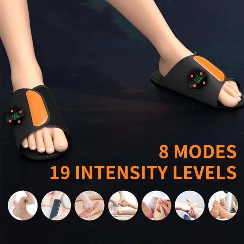 EMS Foot Massage Pad Massager Plantar Fascia Relaxation Soothes Sore Muscles Deep Kneading Relives Fatigue and Releases Stress