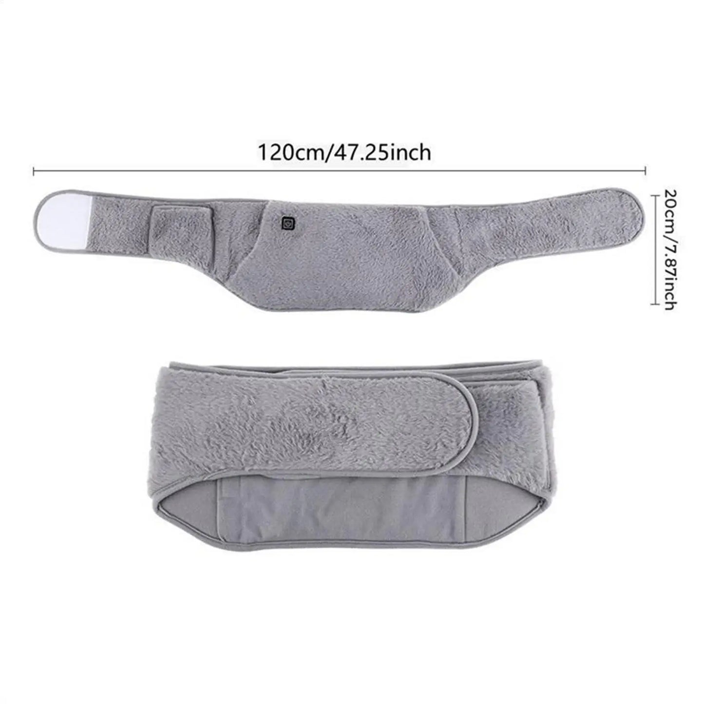 3 Levels Electric Heating Pad Cold-Proof Uterine Belt Cold-Proof Hand Waist Warming Pad USB Recharging Abdominal Warmer