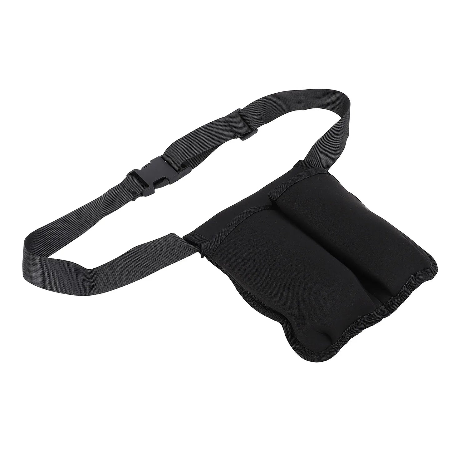 Massage Waist Pouch Two Bottles Massage Bottle Bag Adjustable Belt Supplies Professional Lotion Holster for Therapist
