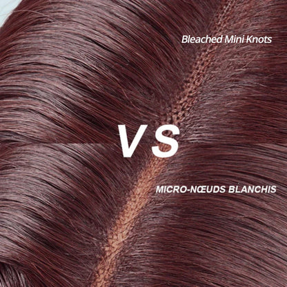 250 Density Dark Burgundy 9x6 Glueless Wigs Human Hair Ready To Wear Brazilian Colored Layer Cut Body Wave Wig Pre Cut Lace