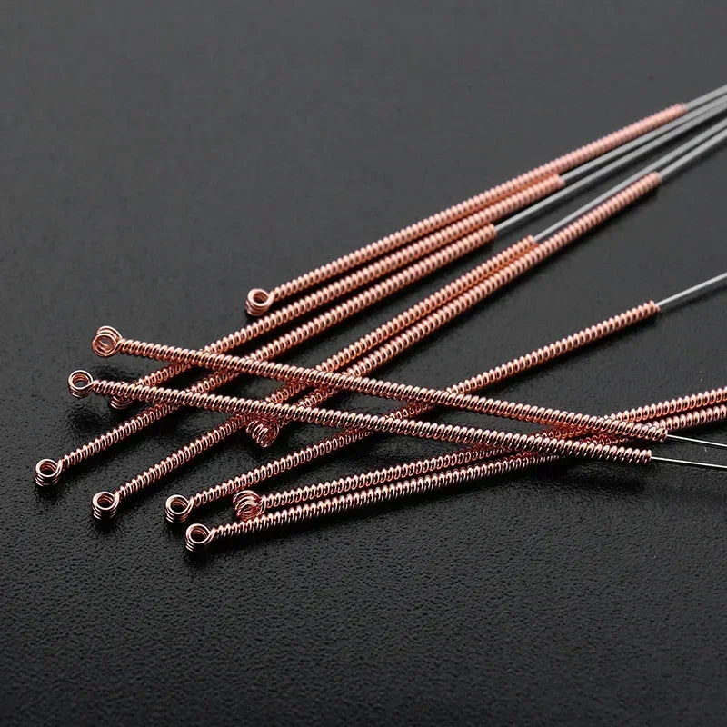 Quality Acupuncture Needle 100pcs Hwato Copper Handle Sterile Beauty Health Massage gua sha 0.18/0.25/0.30/0.35mm