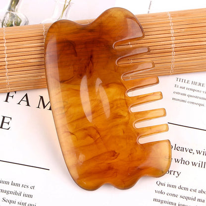 1/7pcs Resin Face Massage Tools Gua Sha Face Skin Care Massager Sticks Lotus Seedpod Shape Facial Lifting Dark Spots Care Tool