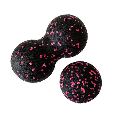 EPP 8cm Peanut Balls Body Massage Fascia Ball High Density Muscle Relaxation Lacrosse Fitness Yoga Myofascia Ball Relieve Pain