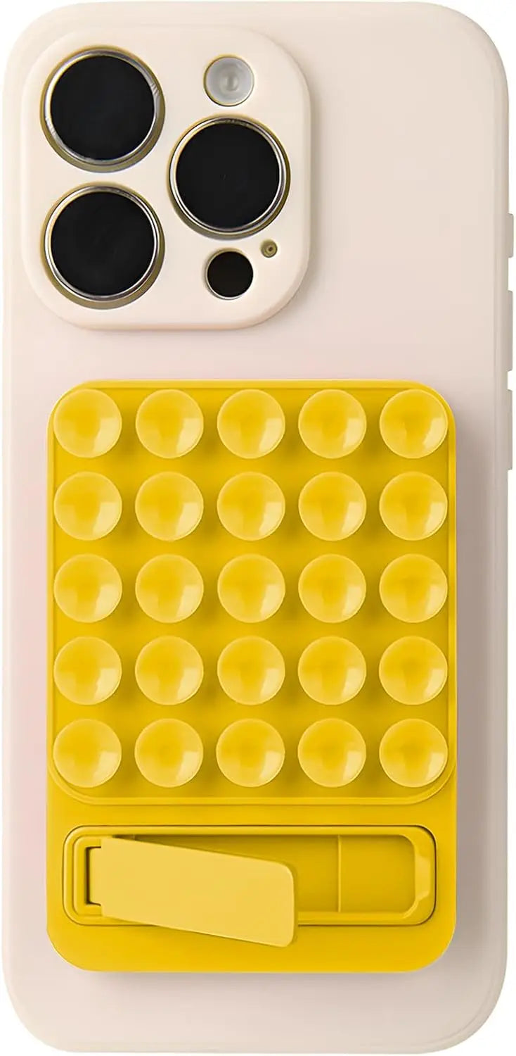 Silicone Suction Phone Mount Mirror Shower Phone Holder Foldable Adhesive Smartphones Accessory For Selfies And Videos