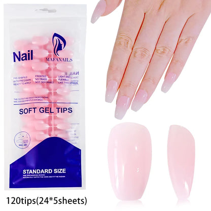 100pcs Black Almond Fake Nail Mid-length Solid Color Artificial Nail Removable Press On Nails Tip Almond Nail Art False Nail