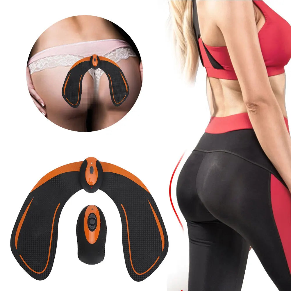Entrenador de caderas EMS, parche para levantar glúteos, estimulador muscular eléctrico inalámbrico para glúteos, abdominales, ABS, masajeador adelgazante corporal.