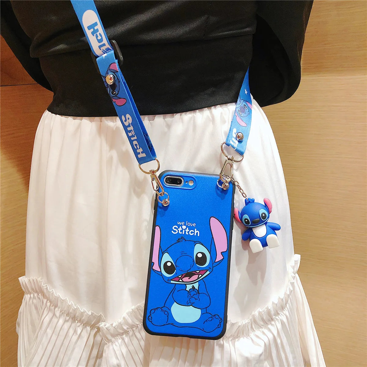 For iPhone 6 6s 7 8 X Xs Max XR 11 12 13 14 15 16 17 Pro Max SE Phone Case With Holder Rope