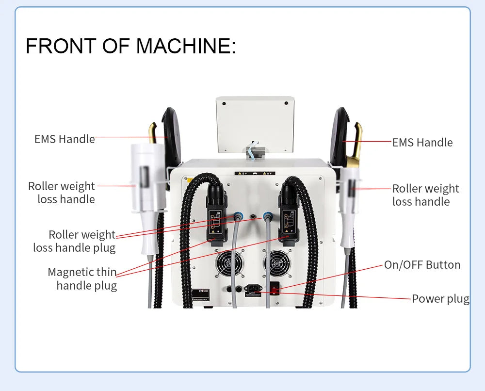 Myoslim NEO 15T RF 6500W Myoslim Machine - Advanced Body Sculpting & Fat Burning Technology