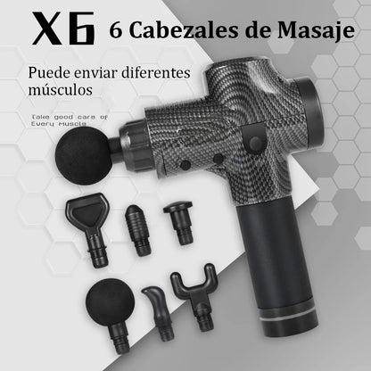 Deep muscle massage gun, electric percussion massager for body, neck, back, legs, fitness tool