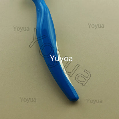 30pcs Denture Cleaning Brush Hard Dual Heads Gum Cleaner False Teeth Brush Oral Cleaning Tools