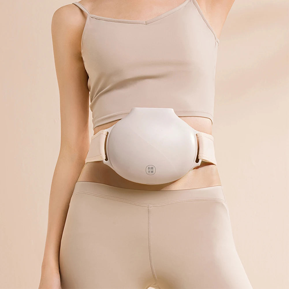 Bian Stone Tummy Kneading Instrument 3 Level Wearable Cellulite Massager Body Sculpting Machine for Indigestion Gas Constipation