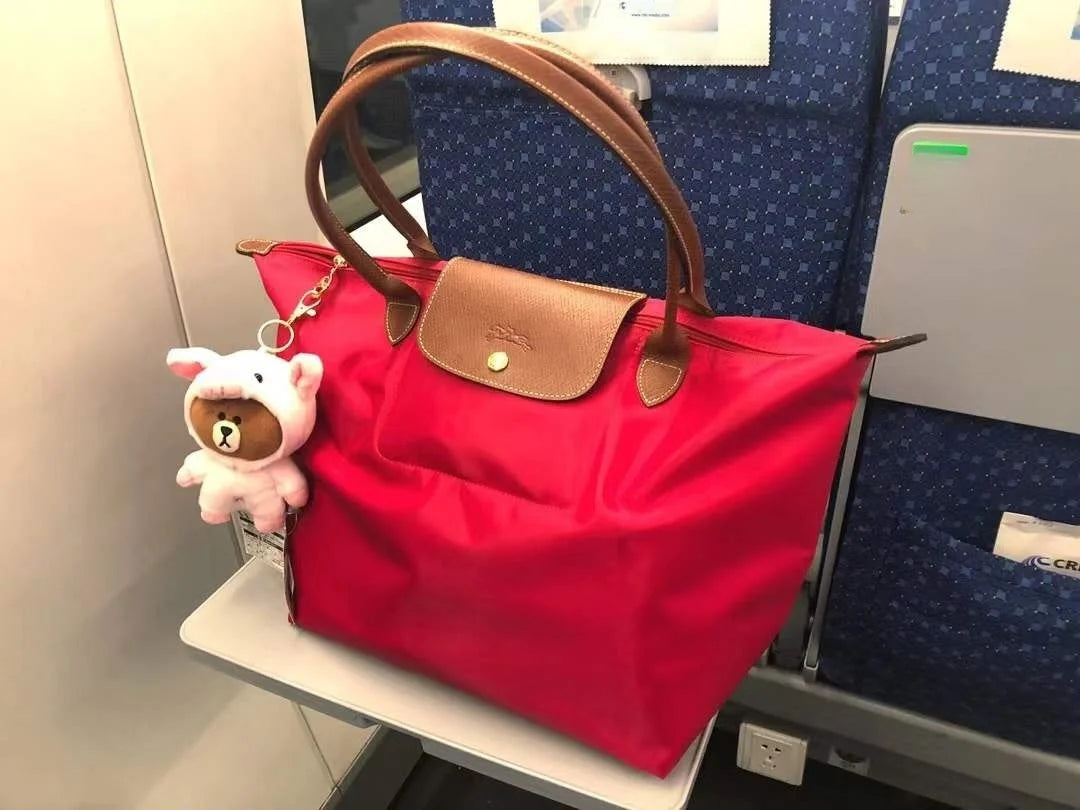 Fashion Long Handled Large Tote Bag Waterproof Women Bags Underarm Dumpling Bag Single Shoulder LONGCHAMP Crossbody Bags