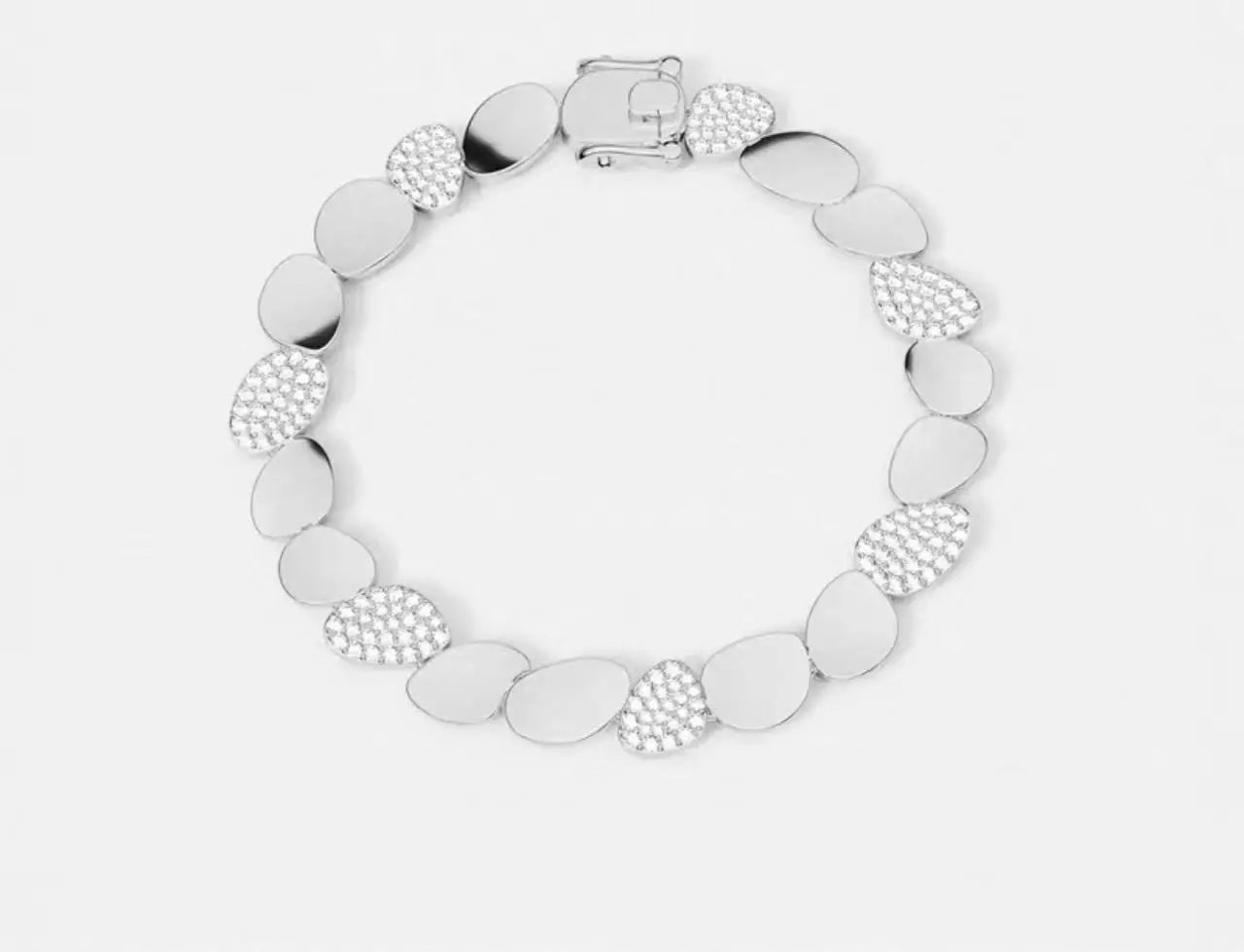 R&P  Silver Irregular Elliptical Geometry Ring Earrings Bracelet Necklace Women Classic Luxury Fashion Party Feast Jewelry