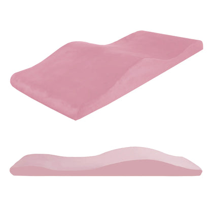 Lash Bed Topper and Bed Cover, Ergonomic Curvy Massage Table Cushion, Eyelash Mattress Bed for Beauty Salon Customized