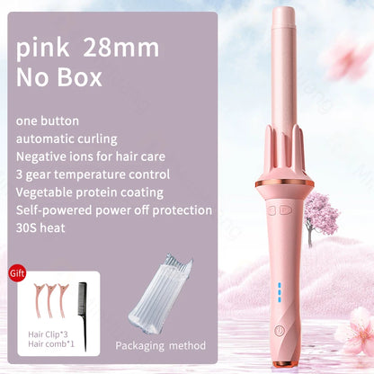 Automatic Hair Curler 28mm/32mm Large Wave Curling Iron Anion Fast Heating Professional Styling Curlers Curling Wand Hair Waver