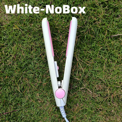 3-in-1 Hair Iron Curling Hair Flat Iron Straightening Brush Hair Comb Mini Hair Straightener and Curling Iron Styling Tools