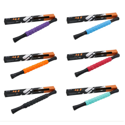 1Pc Gear Yoga Massage Stick Fitness Roller Deep Muscle Relaxation Fascia Release Lymphatic Relief Training Massage Roller Stick