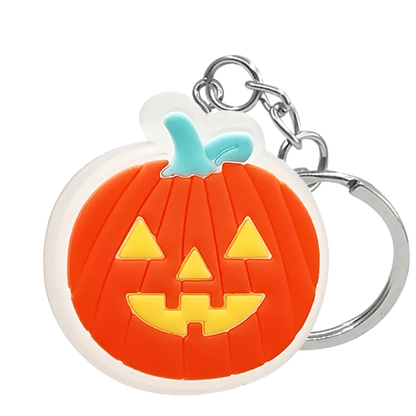 1PCS LED Keychains New Arrival Cute Unicorn Joystick Pig Flower Cat Cow Luminous Keyring Accessories for Car Women Men Key Gifts
