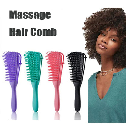 Hair Comb Detangling Brush Scalp Massage Hair Brush Detangler Brush for Curly Hair Thick Hair Octopus Hairbrush Women Men Salon