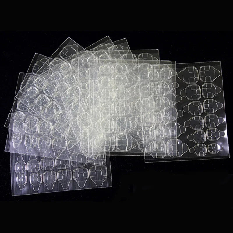 CNHIDS Wearable False Nail Jelly Glue Double Sided Fake Nail Art Adhesive Tape Glue Sticker Nail Glue DIY Manicure Tools