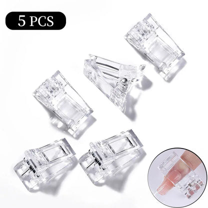 60Pcs Dual Nail Forms Extension Tips Mold Quick Buliding False Nails Short Almond Acrylic Upper Forms Diy Art Manicure Tool