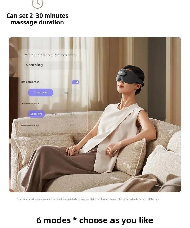 Original Xiaomi Mijia Massage Eye Mask for Eye Fatigue Relief, Heat Compress and Relaxation - A Thoughtful Gift