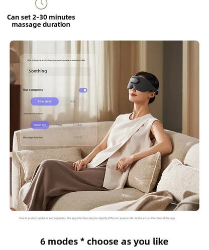 Original Xiaomi Mijia Massage Eye Mask for Eye Fatigue Relief, Heat Compress and Relaxation - A Thoughtful Gift