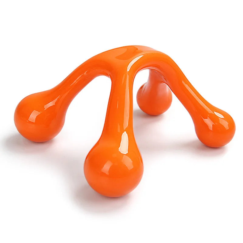 Handheld Arch Body Massager Health Balance Four Ball Back Mini Massage Stick Relax Acupressure Health Massage Tools