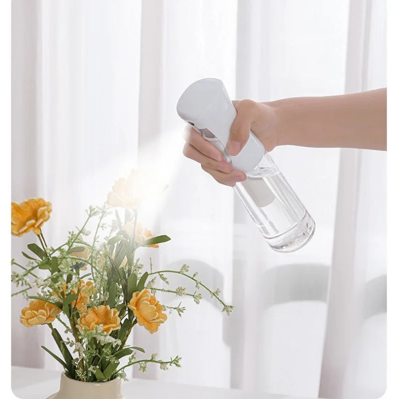 High Pressure Hair Spray Bottle Refillable Bottles Continuous Mist Watering Can Automatic Salon Barber Water Sprayer Hair Tools