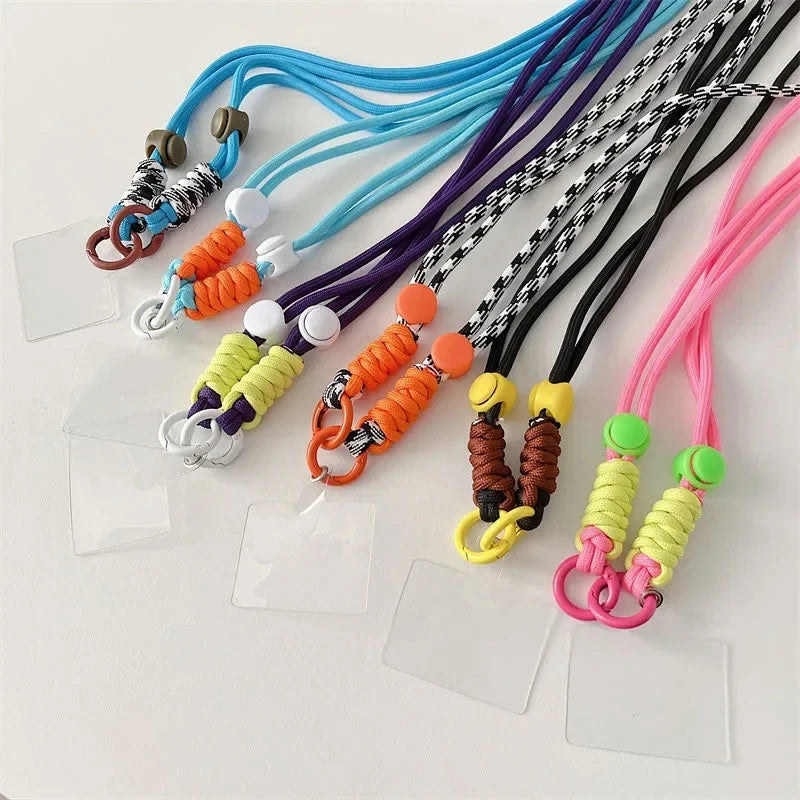 Crossbody Necklace Cord Lanyard Transparent Case For iPhone 11 12 13 14 15 Pro Max 6 7 8 Plus X XR XS Max Strap Hang Rope Cover