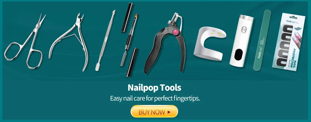 Nailpop Nail Tips and Glue Gel Nail Kit Fast Nail Extension Set with Soft Gel UV Lamp 600Pcs Semi Matte Nails and Files Tools