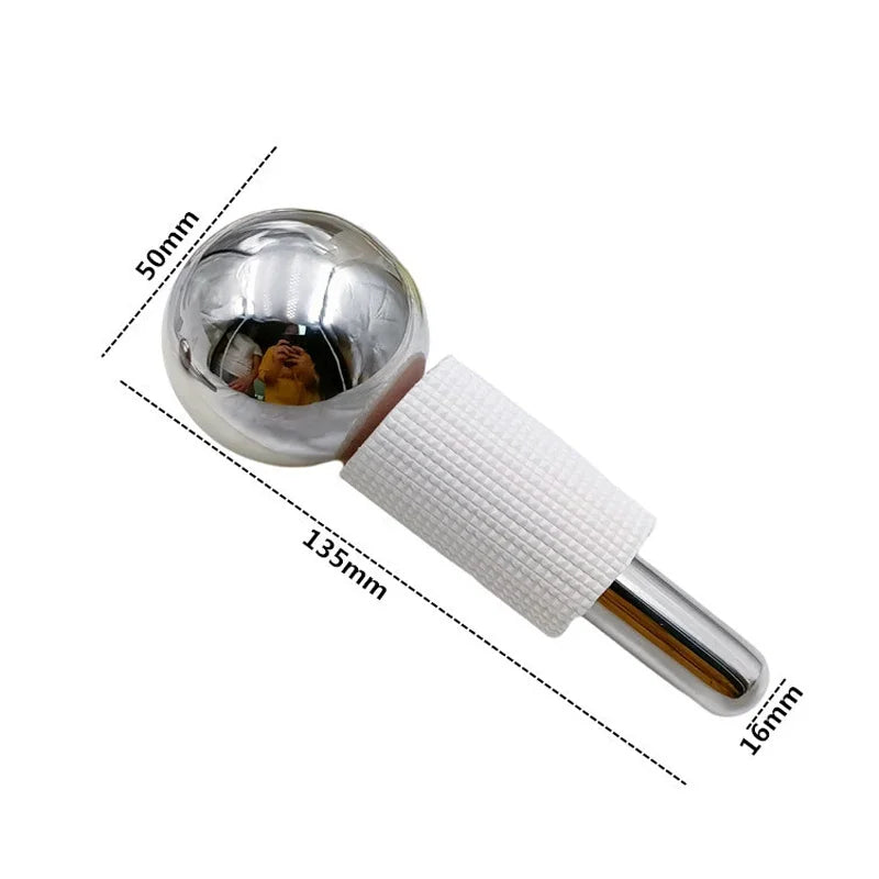 Face Massager Lifting for Wrinkles Stainless Steel Ice Ball Eye SPA Body Massage Facial Relax Beauty Tools Skincare