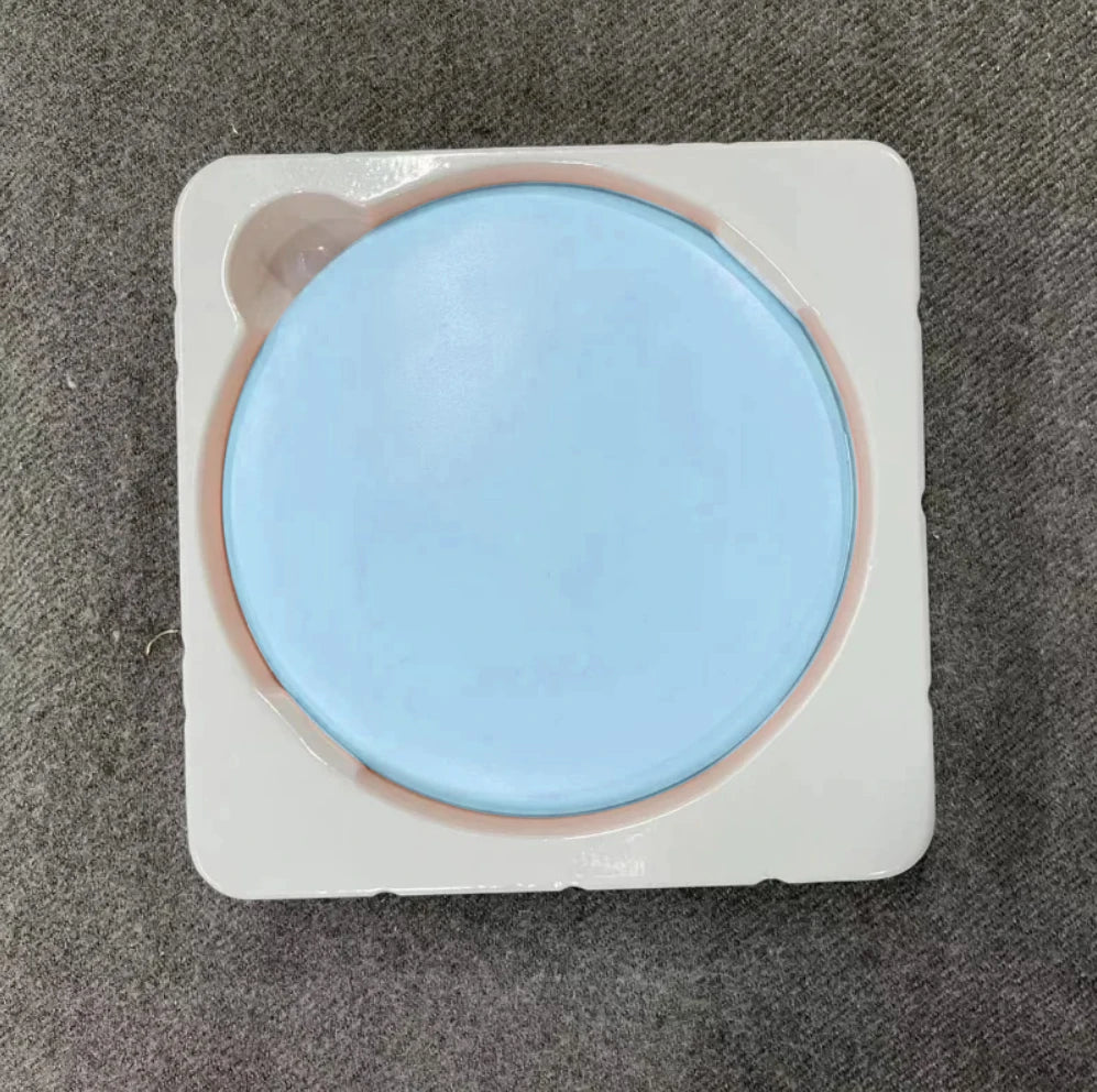 Personalized Small LED Light Cosmetic 2 Side Folding Makeup Compact Pocket Mirror Women Luminous Effect Pink White Mini Mirror