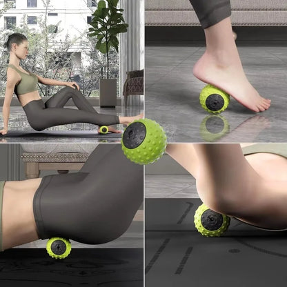 Yoga Fascia Ball Heating and Cooling Foot Massage Ball Neck Membrane Ball Sole Muscle Relaxation Relieve Fatigue Handheld Ball