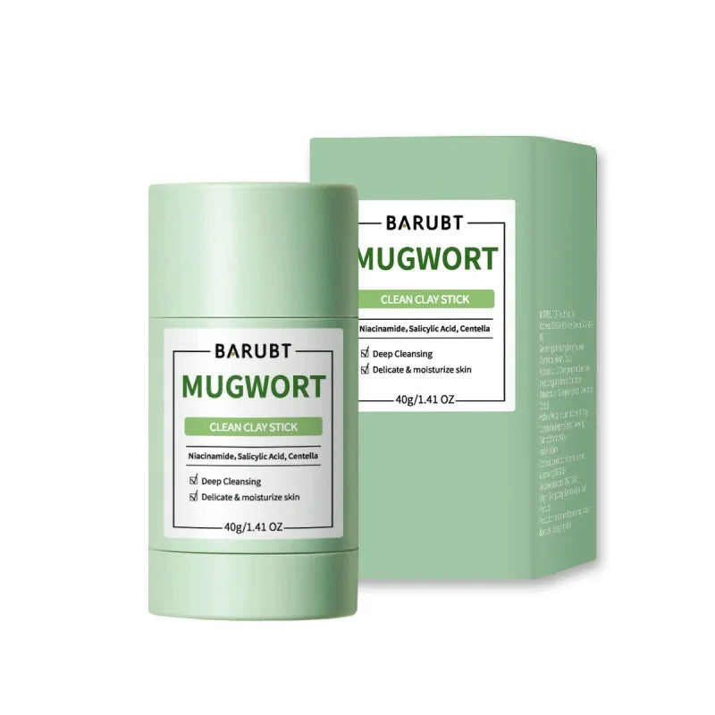 Remove Blackhead Mugwort Solid Mask Cleans Pores Stick Facial Blemish Black Dots Shrink Pores Korean Skin Care Cosmetics Gift